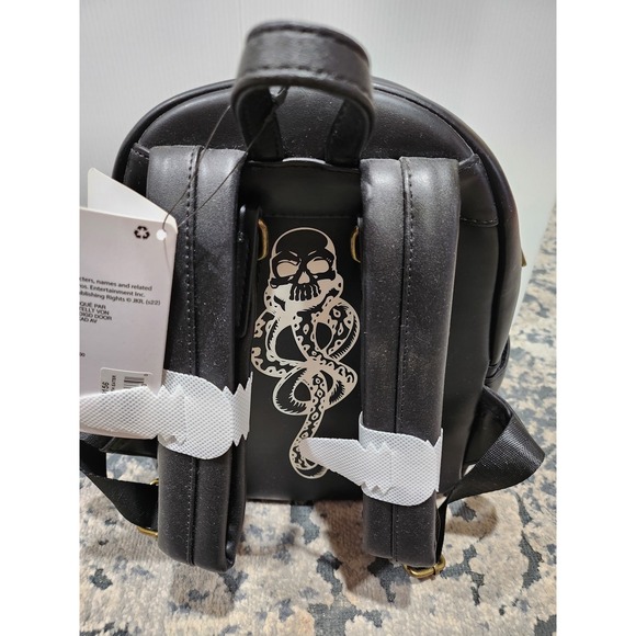Loungefly Harry Potter Death Eater Lord Voldemort Mini Backpack Dark Mark NWT main image 5